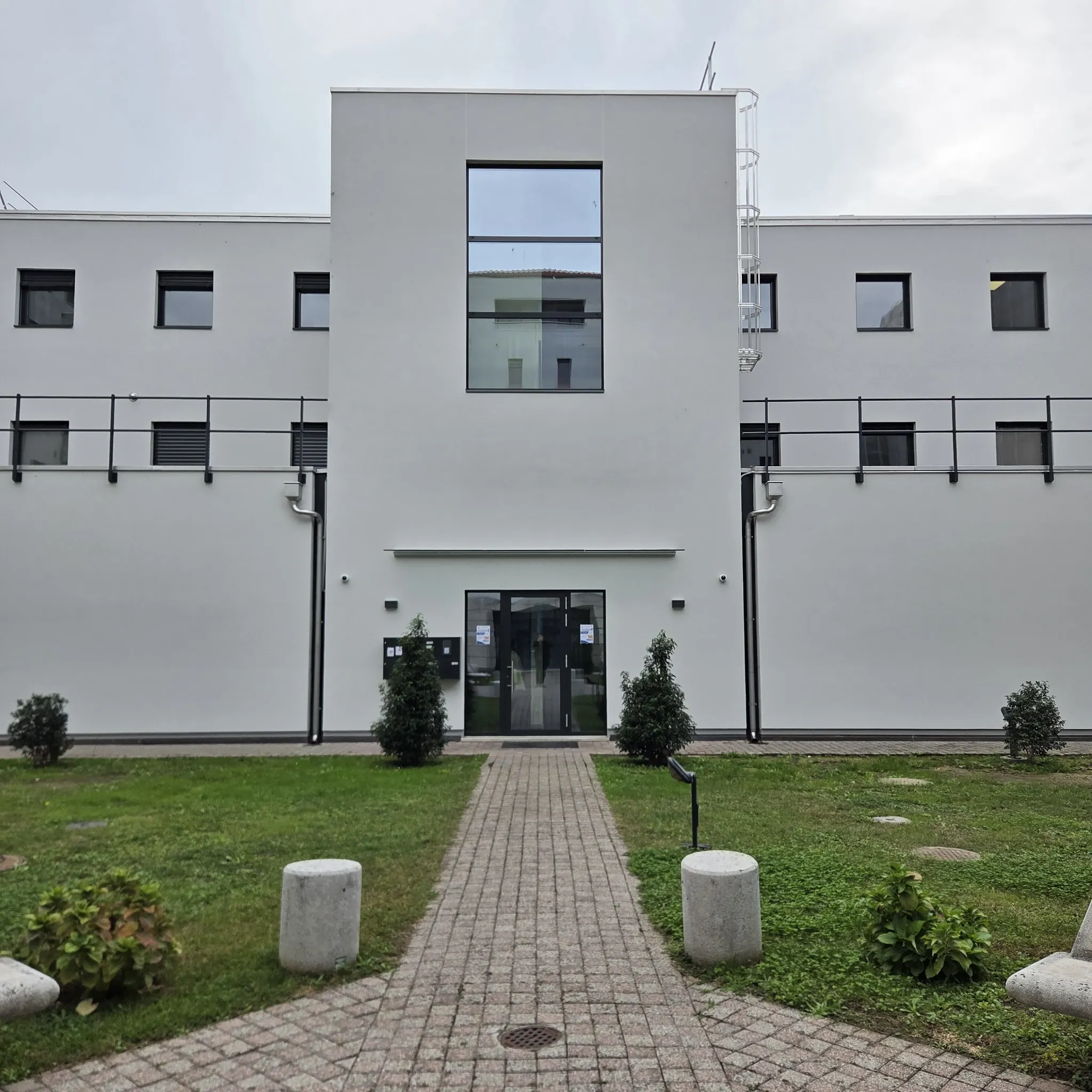 Esterno della sede del Centro della Salute a Chiasso